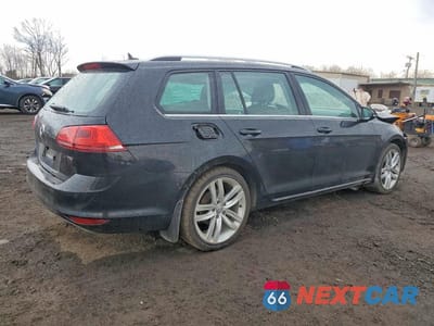 Trzecie zdjęcie samochodu z tyłu: 2015 VOLKSWAGEN GOLF SPORTWAGEN S VIN:3VWC17AU3FM518661 - miniatura