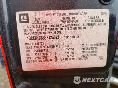 Zdjęcie 10 z 10 samochodu: 2007 CHEVROLET SILVERADO VIN:1GBJC39DX7E153571 - miniatura