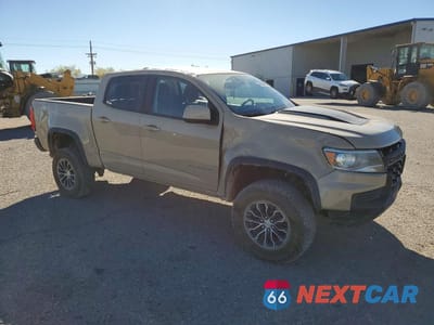 Czwarte zdjęcie samochodu z boku: 2022 CHEVROLET COLORADO ZR2 VIN:1GCGTEEN3N1255296 - miniatura