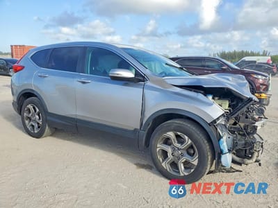 Czwarte zdjęcie samochodu z boku: 2019 HONDA CR-V EX VIN:JHLRW2H56KX020218 - miniatura