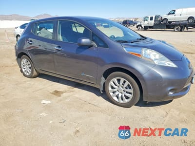 Czwarte zdjęcie samochodu z boku: 2013 NISSAN LEAF S VIN:1N4AZ0CPXDC413329 - miniatura