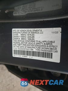 Zdjęcie 13 z 13 samochodu: 2024 ACURA INTEGRA A-SPEC TECH VIN:19UDE4H67RA017986 - miniatura