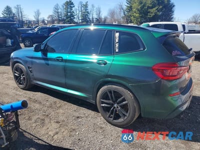 Drugie zdjęcie samochodu z przodu: 2020 BMW X3 M COMPETITION VIN:5YMTS0C02L9B20802 - miniatura