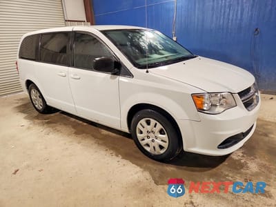 Czwarte zdjęcie samochodu z boku: 2018 DODGE GRAND CARAVAN SE VIN:2C4RDGBG3JR184873 - miniatura