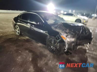 Czwarte zdjęcie samochodu z boku: 2017 HONDA ACCORD TOURING VIN:1HGCR3F9XHA036473 - miniatura