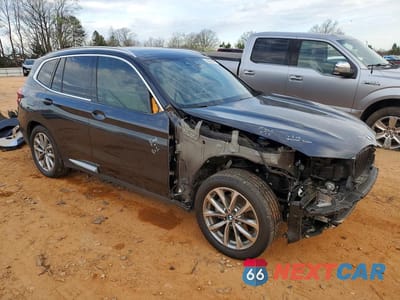 Czwarte zdjęcie samochodu z boku: 2019 BMW X3 SDRIVE30I VIN:5UXTR7C56KLR44422 - miniatura