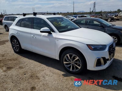 Czwarte zdjęcie samochodu z boku: 2022 AUDI Q5 PREMIUM PLUS 45 VIN:WA1EAAFY5N2134885 - miniatura