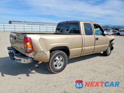 Trzecie zdjęcie samochodu z tyłu: 1999 CHEVROLET SILVERADO C1500 VIN:2GCEC19V2X1183417 - miniatura