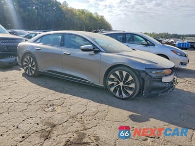 Czwarte zdjęcie samochodu z boku: 2022 LUCID MOTORS AIR GRAND TOURING VIN:50EA1GBAXNA004232 - miniatura