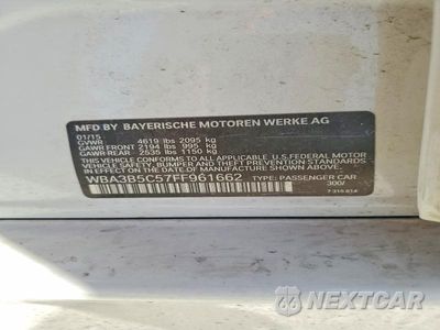Zdjęcie 13 z 13 samochodu: 2015 BMW 328 XI SULEV VIN:WBA3B5C57FF961662 - miniatura