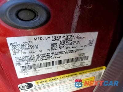 Zdjęcie 14 z 14 samochodu: 2014 FORD EXPEDITION LIMITED VIN:1FMJU2A54EEF07391 - miniatura