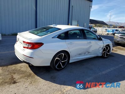 Trzecie zdjęcie samochodu z tyłu: 2020 HONDA ACCORD SPORT VIN:1HGCV1F37LA032465 - miniatura