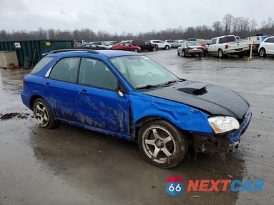 Czwarte zdjęcie samochodu z boku: 2004 SUBARU IMPREZA WRX VIN:JF1GG29694G811909 - miniatura