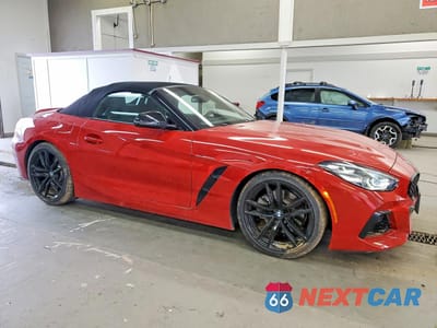 Czwarte zdjęcie samochodu z boku: 2021 BMW Z4 SDRIVE30I VIN:WBAHF3C01MWX36122 - miniatura