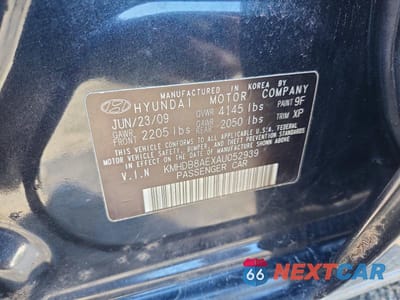 Zdjęcie 12 z 12 samochodu: 2010 HYUNDAI ELANTRA TOURING GLS VIN:KMHDB8AEXAU052939 - miniatura