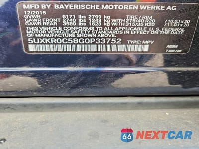 Zdjęcie 13 z 13 samochodu: 2016 BMW X5 XDRIVE35I VIN:5UXKR0C58G0P33752 - miniatura