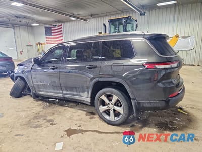 Drugie zdjęcie samochodu z przodu: 2021 JEEP GRAND CHEROKEE L LIMITED VIN:1C4RJKBG8M8200853 - miniatura