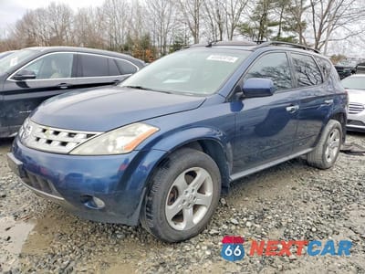 2005 NISSAN MURANO S JN8AZ08W15W432124 - główne zdjęcie licytacji z USA - miniatura