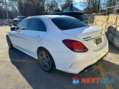 Drugie zdjęcie samochodu z przodu: 2020 MERCEDES-BENZ C 43 AMG VIN:WDDWF6EB9LR563656 - miniatura