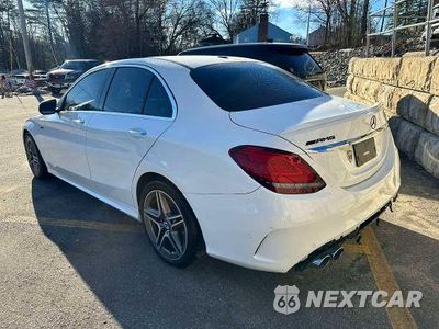 Drugie zdjęcie samochodu z przodu: 2020 MERCEDES-BENZ C 43 AMG VIN:WDDWF6EB9LR563656 - miniatura