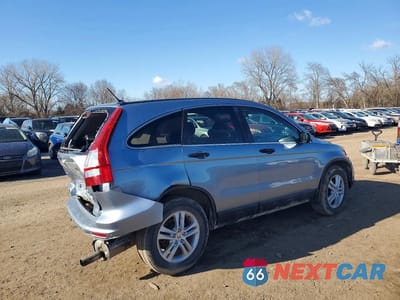 Trzecie zdjęcie samochodu z tyłu: 2010 HONDA CR-V EX VIN:5J6RE4H58AL004470 - miniatura