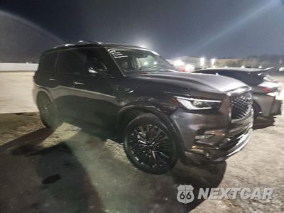 Czwarte zdjęcie samochodu z boku: 2022 INFINITI QX80 PREMIUM SELECT VIN:JN8AZ2AF7N9741116 - miniatura
