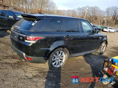 Trzecie zdjęcie samochodu z tyłu: 2016 LAND ROVER RANGE ROVER SPORT HSE VIN:SALWR2VF6GA632426 - miniatura