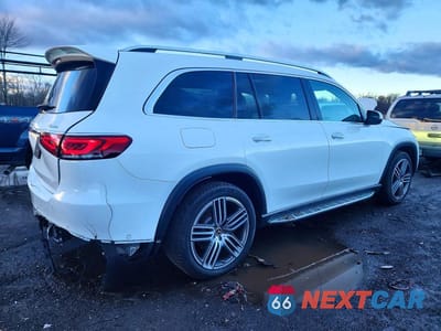 Trzecie zdjęcie samochodu z tyłu: 2023 MERCEDES-BENZ GLS 450 4MATIC VIN:4JGFF5KE4PA887794 - miniatura