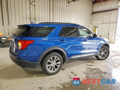 Trzecie zdjęcie samochodu z tyłu: 2020 FORD EXPLORER XLT VIN:1FMSK8DH5LGA87824 - miniatura