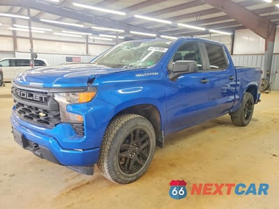 2022 CHEVROLET SILVERADO K1500 CUSTOM 1GCPDBEK1NZ582167 - główne zdjęcie licytacji z USA - miniatura