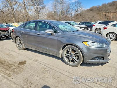 Czwarte zdjęcie samochodu z boku: 2014 FORD FUSION TITANIUM VIN:3FA6P0K9XER351982 - miniatura