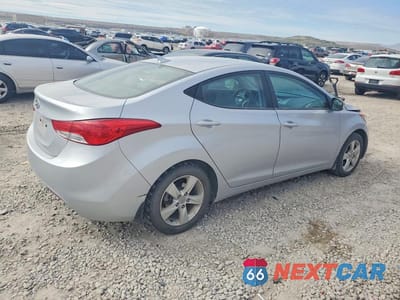 Trzecie zdjęcie samochodu z tyłu: 2012 HYUNDAI ELANTRA GLS VIN:5NPDH4AE9CH126859 - miniatura