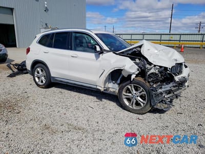 Czwarte zdjęcie samochodu z boku: 2019 BMW X3 XDRIVE30I VIN:5UXTR9C55KLD93530 - miniatura