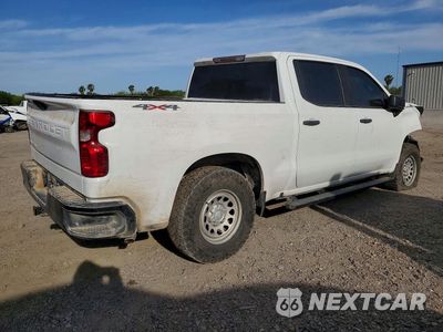 Trzecie zdjęcie samochodu z tyłu: 2022 CHEVROLET SILVERADO LTD K1500 VIN:1GCUYAED0NZ214307 - miniatura