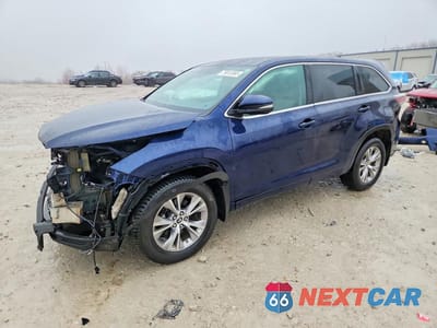 2016 TOYOTA HIGHLANDER LE PLUS 5TDBKRFH2GS226164 - główne zdjęcie licytacji z USA - miniatura