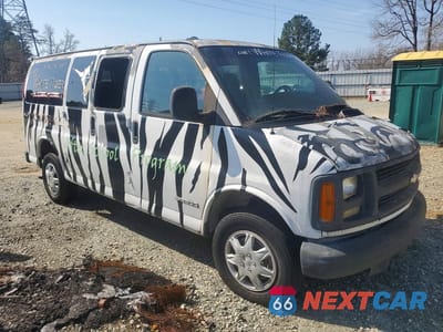 Czwarte zdjęcie samochodu z boku: 1999 CHEVROLET EXPRESS G2500 VIN:1GAGG25R6X1038245 - miniatura