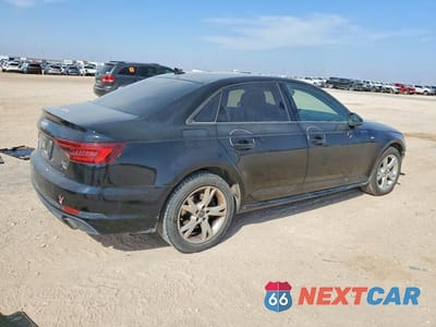 Trzecie zdjęcie samochodu z tyłu: 2018 AUDI A4 PREMIUM VIN:WAUKMAF47JA145686 - miniatura