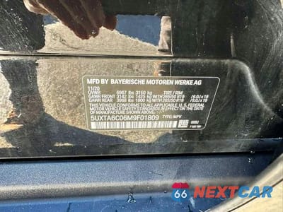 Zdjęcie 10 z 10 samochodu: 2021 BMW X5 XDRIVE45E VIN:5UXTA6C06M9F01809 - miniatura