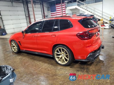 Drugie zdjęcie samochodu z przodu: 2021 BMW X3 M COMPETITION VIN:5YMTS0C06M9H18974 - miniatura
