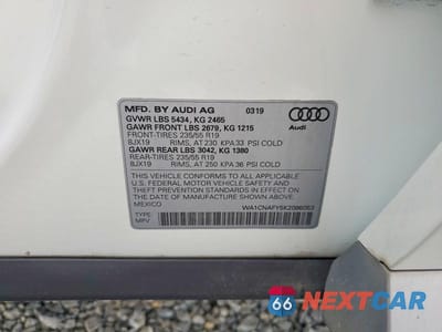 Zdjęcie 14 z 14 samochodu: 2019 AUDI Q5 PRESTIGE VIN:WA1CNAFY5K2086053 - miniatura