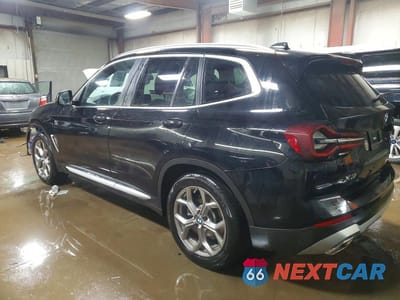 Drugie zdjęcie samochodu z przodu: 2022 BMW X3 XDRIVE30I VIN:WBX57DP0XNN162505 - miniatura