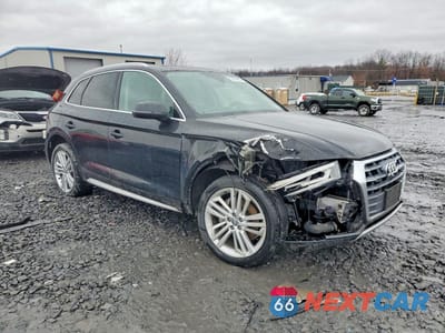 Czwarte zdjęcie samochodu z boku: 2018 AUDI Q5 PRESTIGE VIN:WA1CNAFY5J2206142 - miniatura