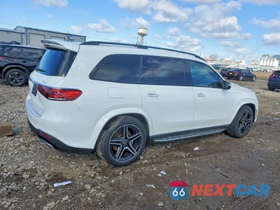 Trzecie zdjęcie samochodu z tyłu: 2022 MERCEDES-BENZ GLS 450 4MATIC VIN:4JGFF5KE2NA707287 - miniatura