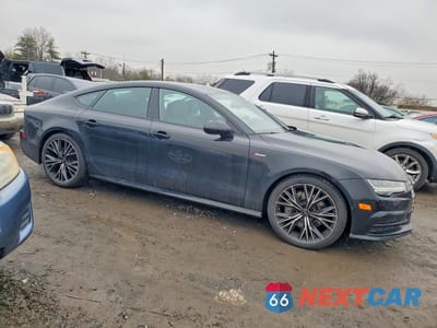 Czwarte zdjęcie samochodu z boku: 2018 AUDI A7 PREMIUM PLUS VIN:WAUW3AFC5JN095651 - miniatura