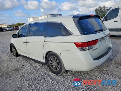 Drugie zdjęcie samochodu z przodu: 2016 HONDA ODYSSEY EXL VIN:5FNRL5H6XGB008249 - miniatura