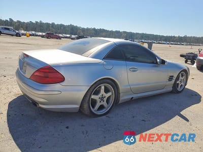 Trzecie zdjęcie samochodu z tyłu: 2003 MERCEDES-BENZ SL 500R VIN:WDBSK75F53F024609 - miniatura