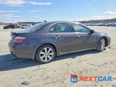 Trzecie zdjęcie samochodu z tyłu: 2010 ACURA RL VIN:JH4KB2F69AC001799 - miniatura