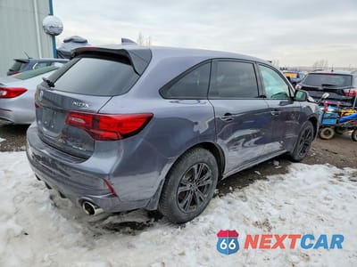 Trzecie zdjęcie samochodu z tyłu: 2019 ACURA MDX A-SPEC VIN:5J8YD4H09KL802343 - miniatura