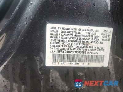 Zdjęcie 12 z 12 samochodu: 2014 ACURA MDX VIN:5FRYD4H26EB003092 - miniatura