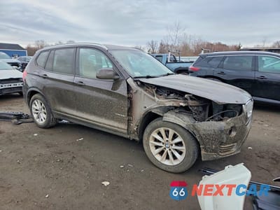 Czwarte zdjęcie samochodu z boku: 2016 BMW X3 XDRIVE28I VIN:5UXWX9C50G0D75271 - miniatura